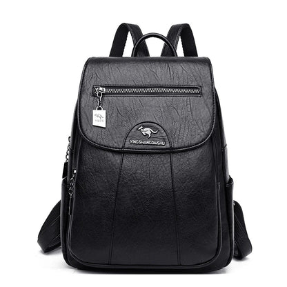 Zaino antifurto versatile da donna, grande capacità, tessuto resistente 7