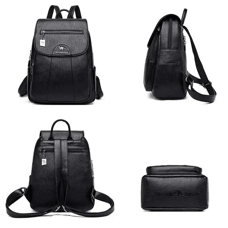 Zaino elegante da donna in tessuto resistente e di alta qualità 5