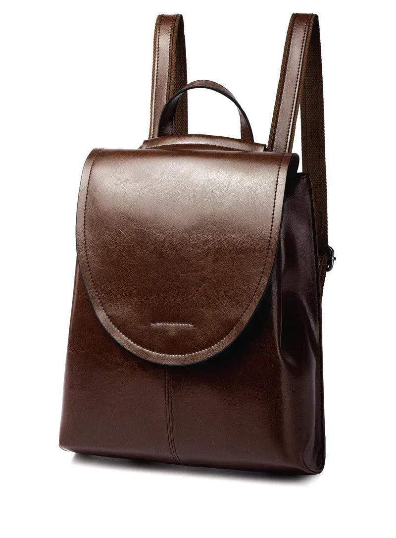 Zaino elegante da donna per laptop, per lavoro e viaggi, in tessuto resistente 8