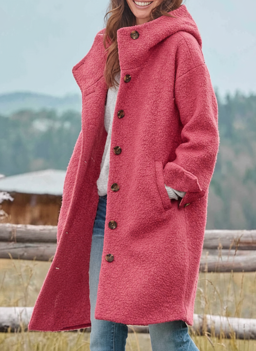 Cappotto Donna Invernale Lungo Imbottito Caldo - Vesarelli