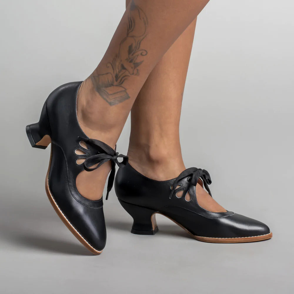Décolleté Donna Vintage con Lacci