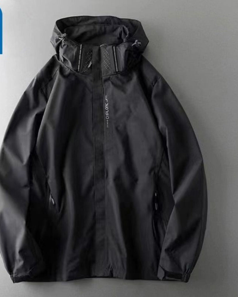 Giacca Donna Impermeabile con Cappuccio e Zip - Brentozzi