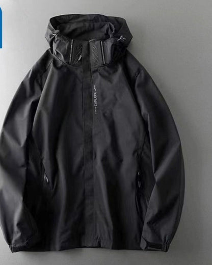 Giacca Donna Impermeabile con Cappuccio e Zip - Brentozzi