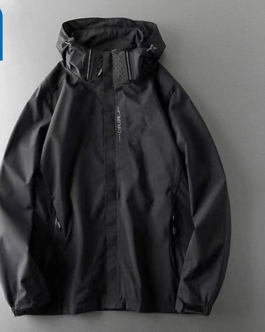 Giacca Donna Impermeabile con Cappuccio e Zip - Brentozzi