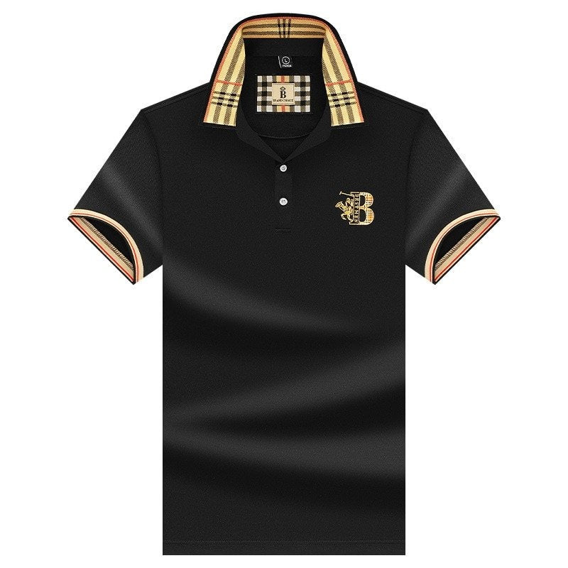 Polo Uomo Manica Corta Business Casual Fantasia Quadri - Brentozzi