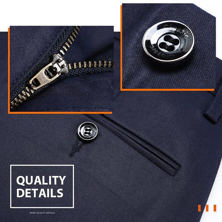 Pantaloni Uomo Stretch Vestibilità Slim