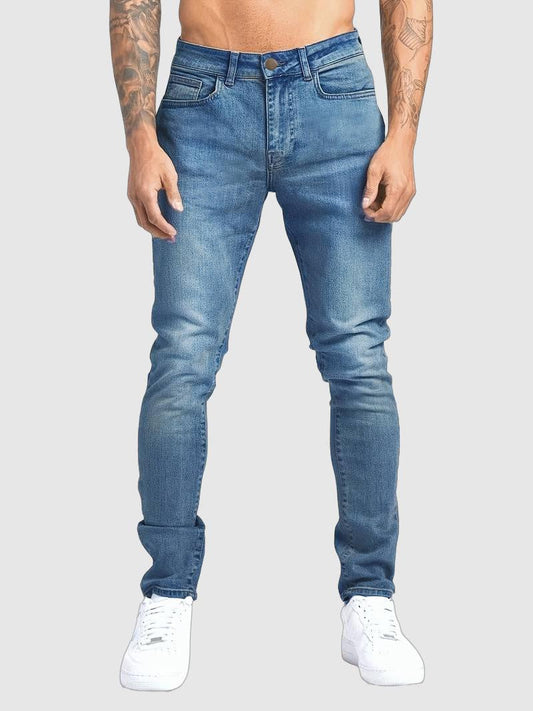 Jeans Uomo Slim Fit Streetstyle Casual Urbana - Brentozzi