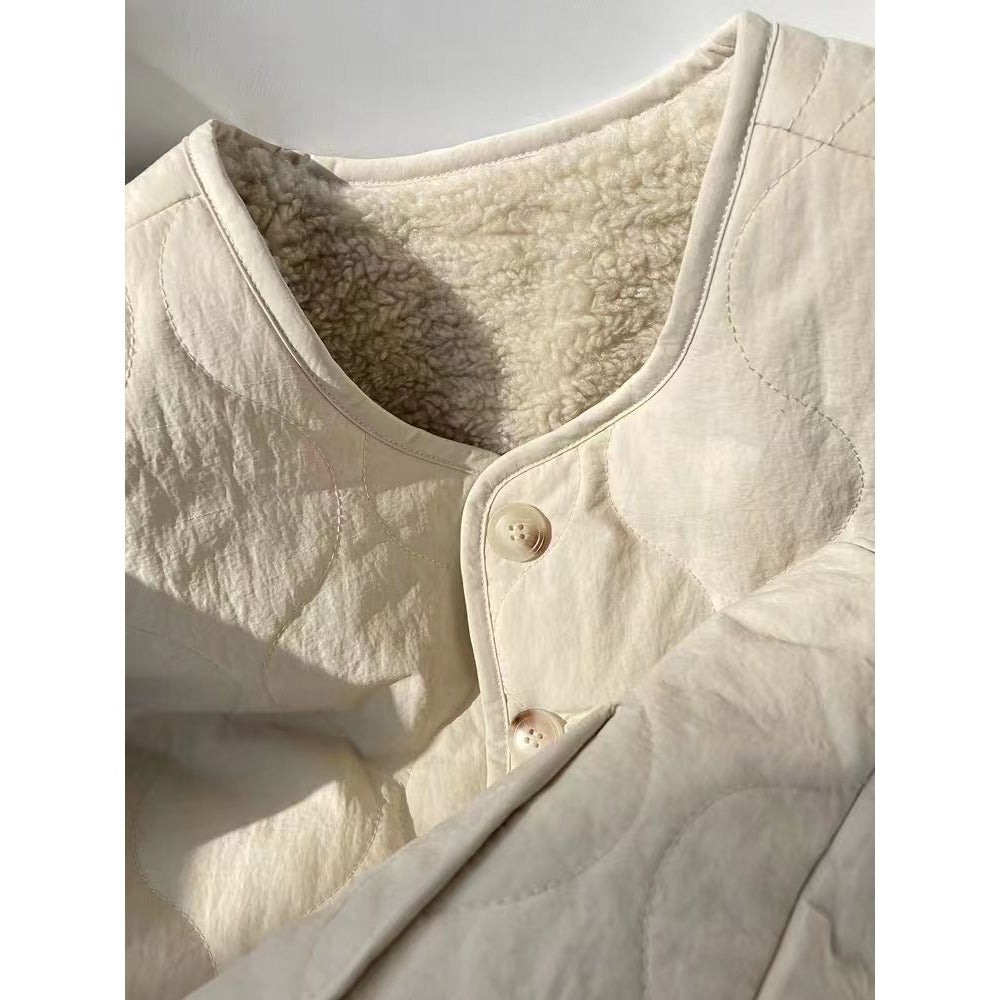 Giacca Donna Reversibile Trapuntata con Fodera in Pile - Brentozzi