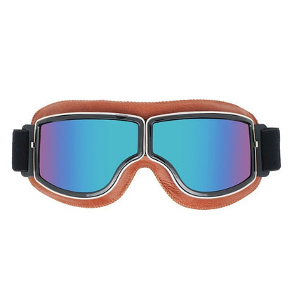 Occhiali Vintage Uomo da Moto Lenti Polarizzate
