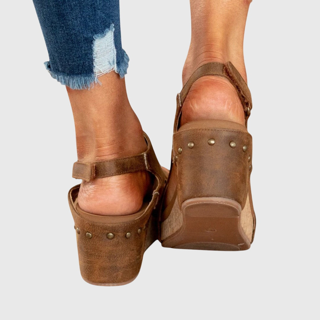 Sandali Donna Orthopedici con Zeppa Platform