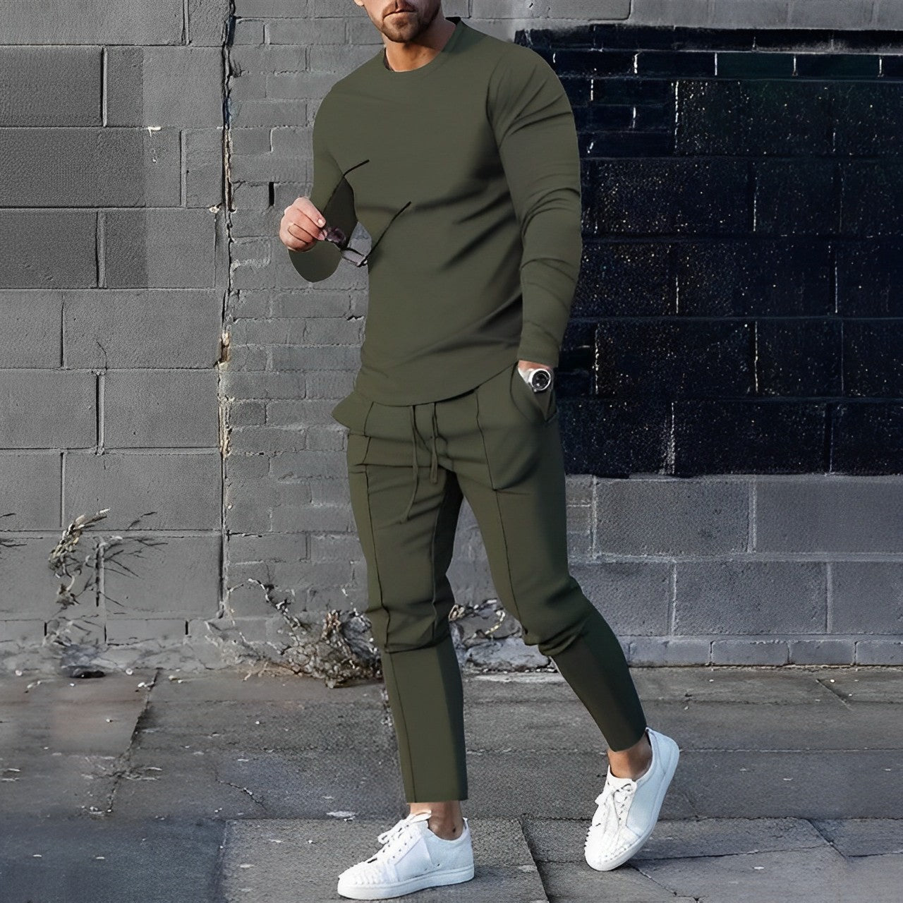 Completo Uomo Manica Lunga e Pantaloni Comodo