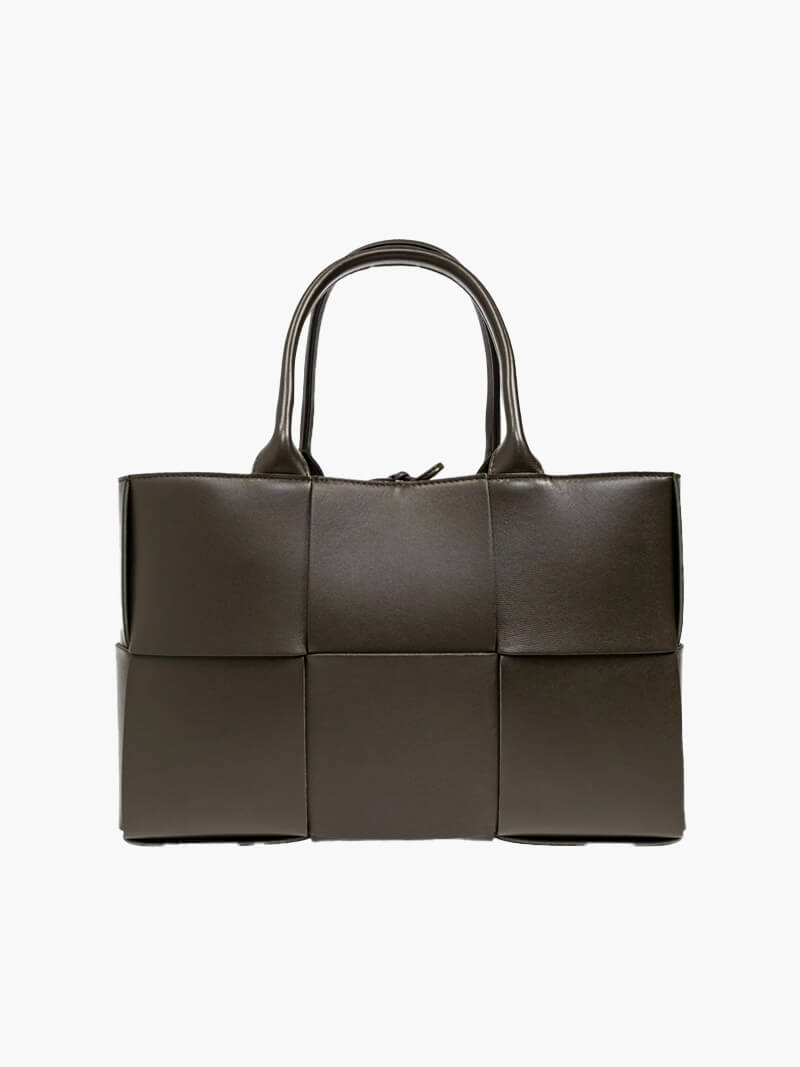 Borsa Donna in Pelle Intrecciata Design Moderno