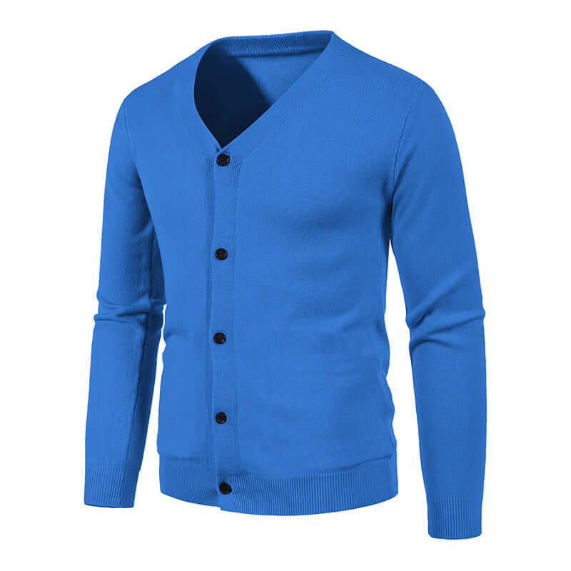 Gilet Uomo Casual Spesso con Scollo a V Caldo Autunno Inverno