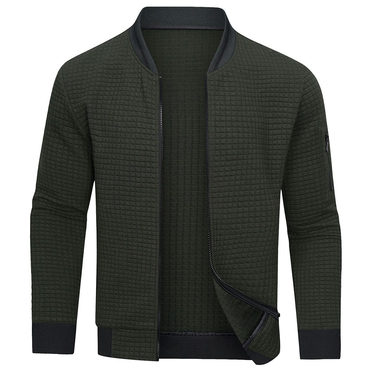 Giacca Bomber Uomo Leggera Imbottita con Zip