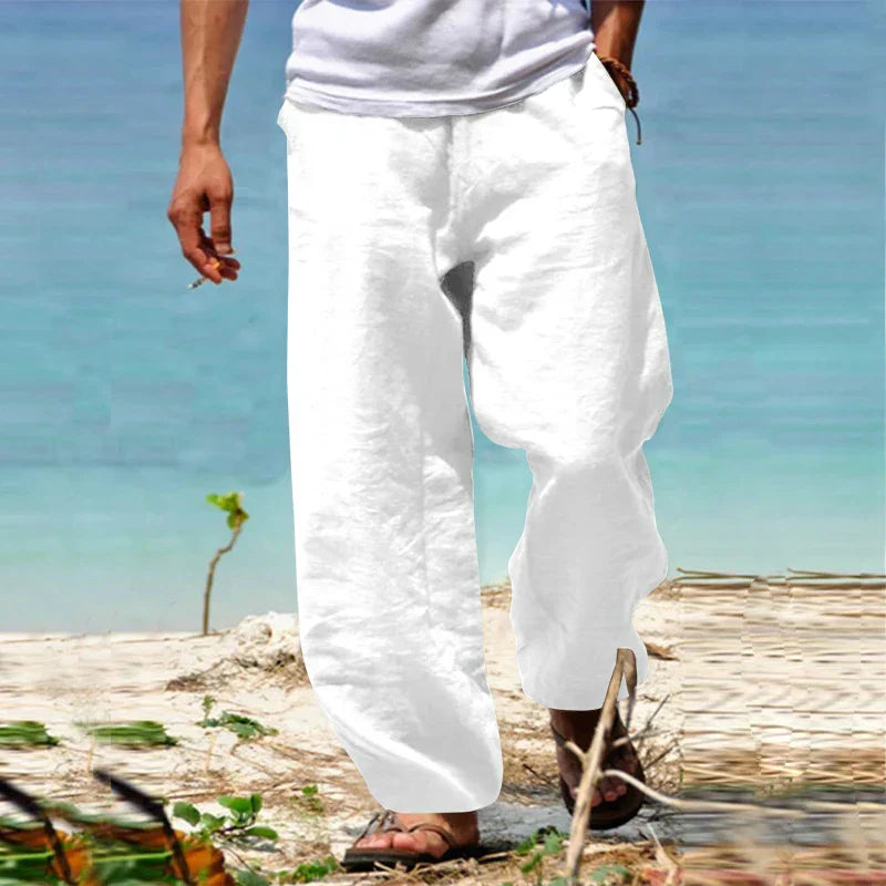 Pantaloni Uomo Traspiranti Stile Casual