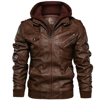 Giacca Uomo in Pelle Stile Classico