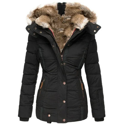 Giacca Invernale Donna Lunga con Fleece Calda - Brentozzi