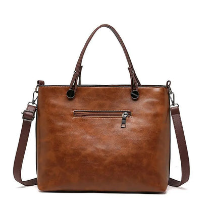 Borsa Donna Vintage in Pelle Stile Elegante Resistente