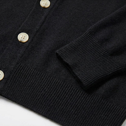 Cardigan Uomo Maglia con Apertura Frontale