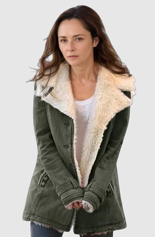 Giacca Donna in Pile con Fodera Sherpa - Brentozzi