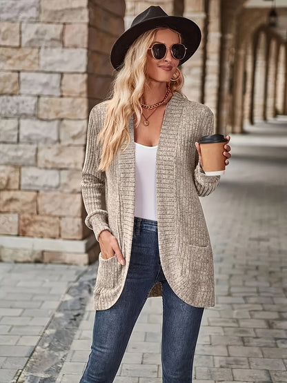 Felpa Donna in Maglia Fleece Manica Lunga Casual - Brentozzi