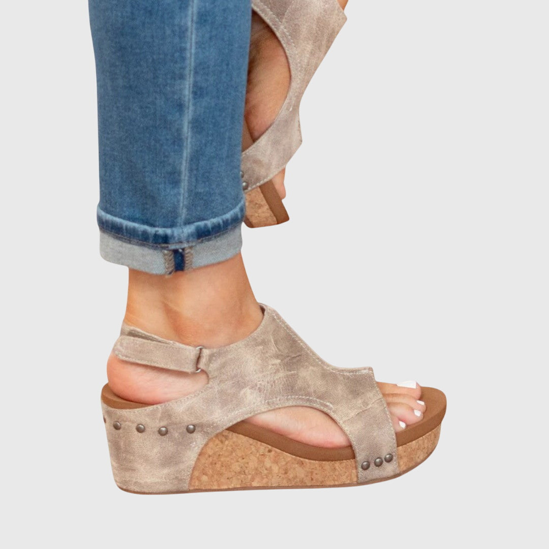 Sandali Donna Orthopedici con Zeppa Platform