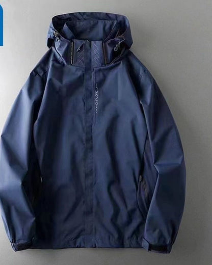Giacca Donna Impermeabile con Cappuccio e Zip