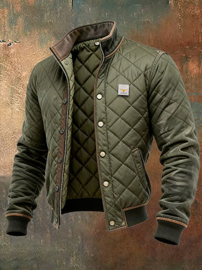 Giacca Uomo Trapuntata Elegante Slim Fit - Brentozzi