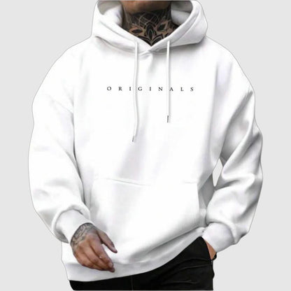 Felpa Uomo Streetwear Cotone Casual Vestibilità Ampia - Brentozzi
