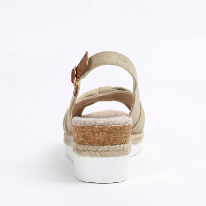 Sandali Zeppa Donna Casual Comodi