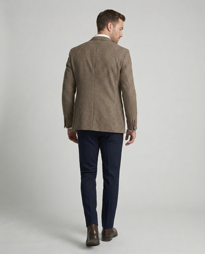 Blazer Uomo Quadri Moderno Slim Fit
