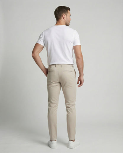Pantaloni Uomo Slim Fit con Elastico in Vita - Brentozzi
