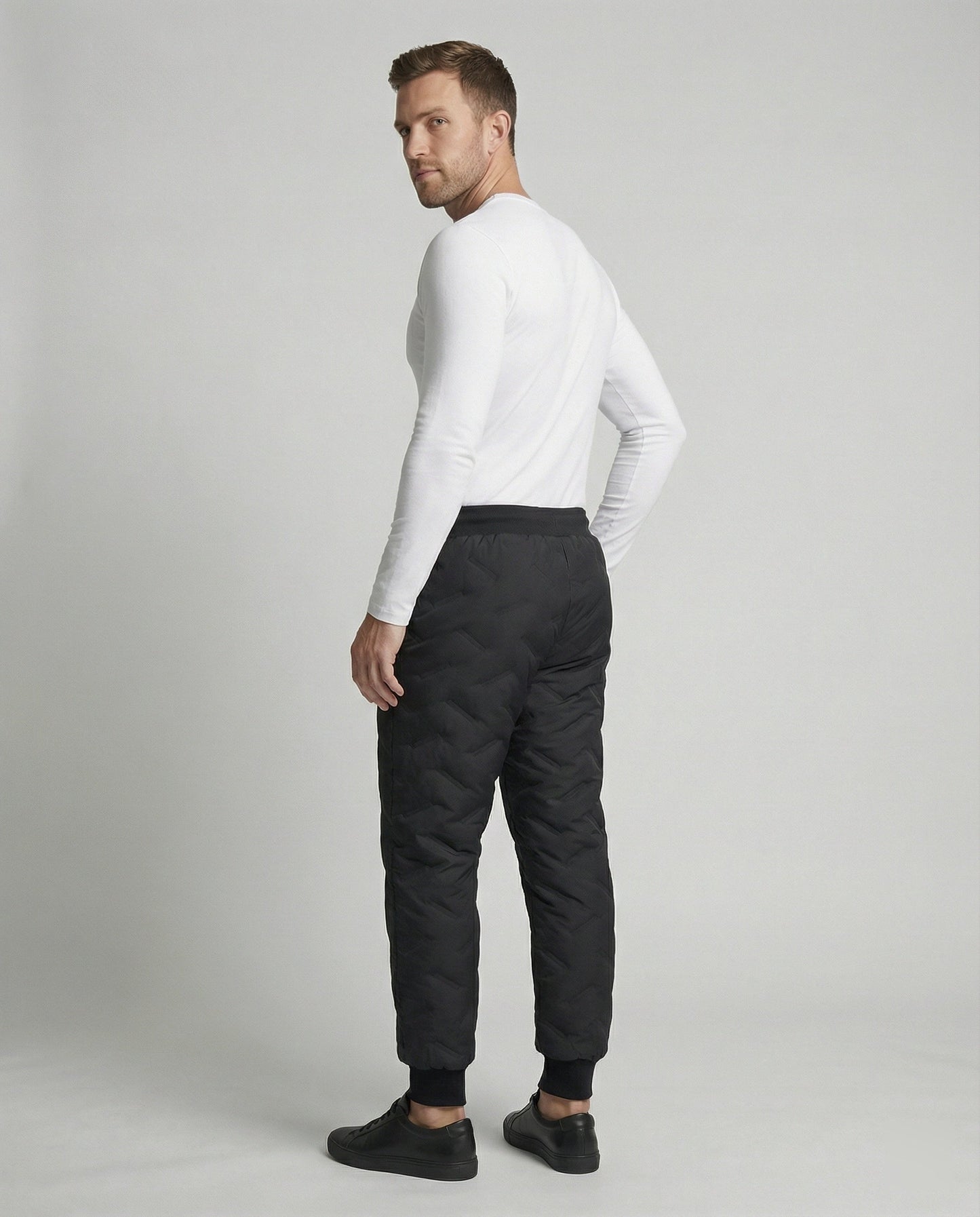 Pantaloni Termici Invernali Imbottiti Uomo