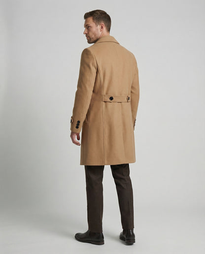Cappotto Uomo in Lana Classico Caldo