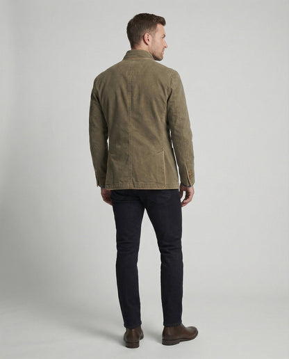 Blazer Uomo in Velluto a Costine Classico