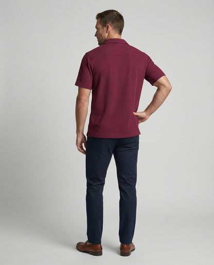 Camicia Uomo Manica Corta con Tasche sul Petto
