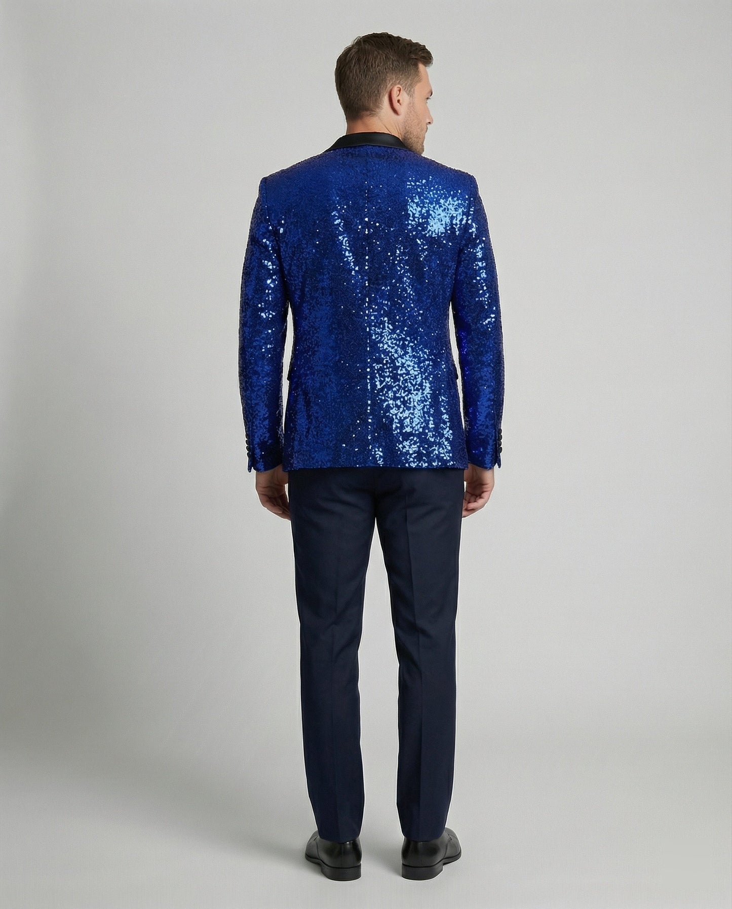 Blazer Donna con Paillettes Vestibilità Classica