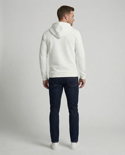 Felpa Uomo Casual con Cappuccio Regular Fit