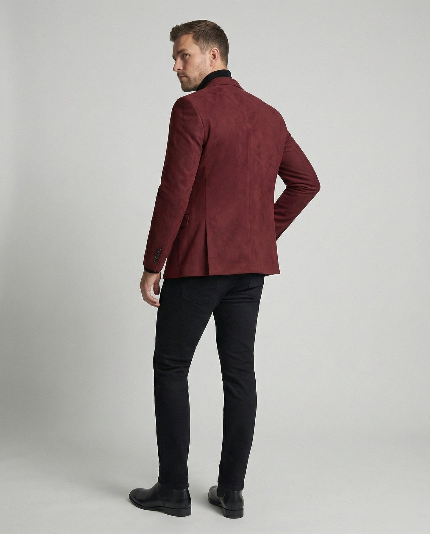Blazer Uomo Elegante Taglio Moderno