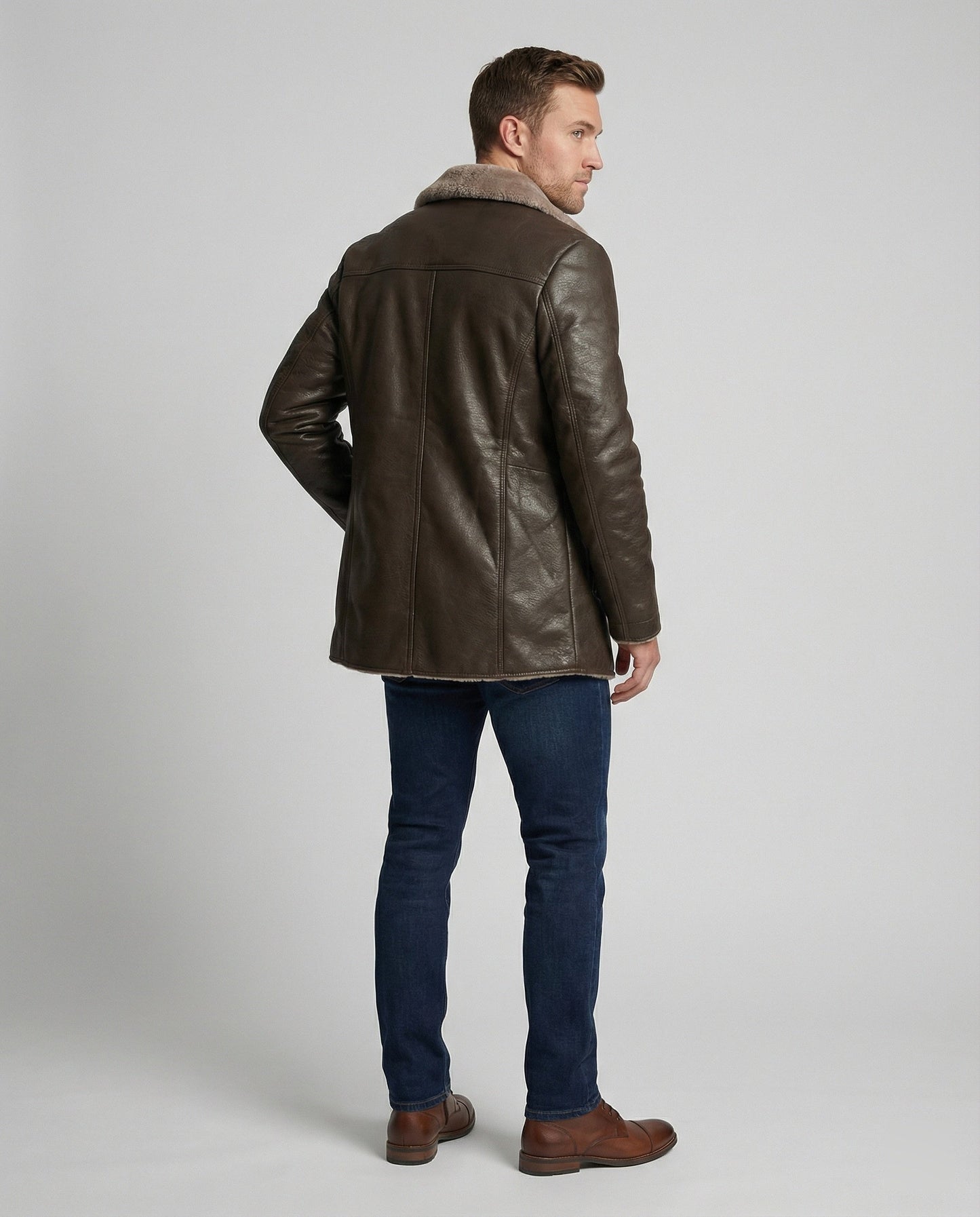Giacca Uomo in Pile Calda e alla Moda