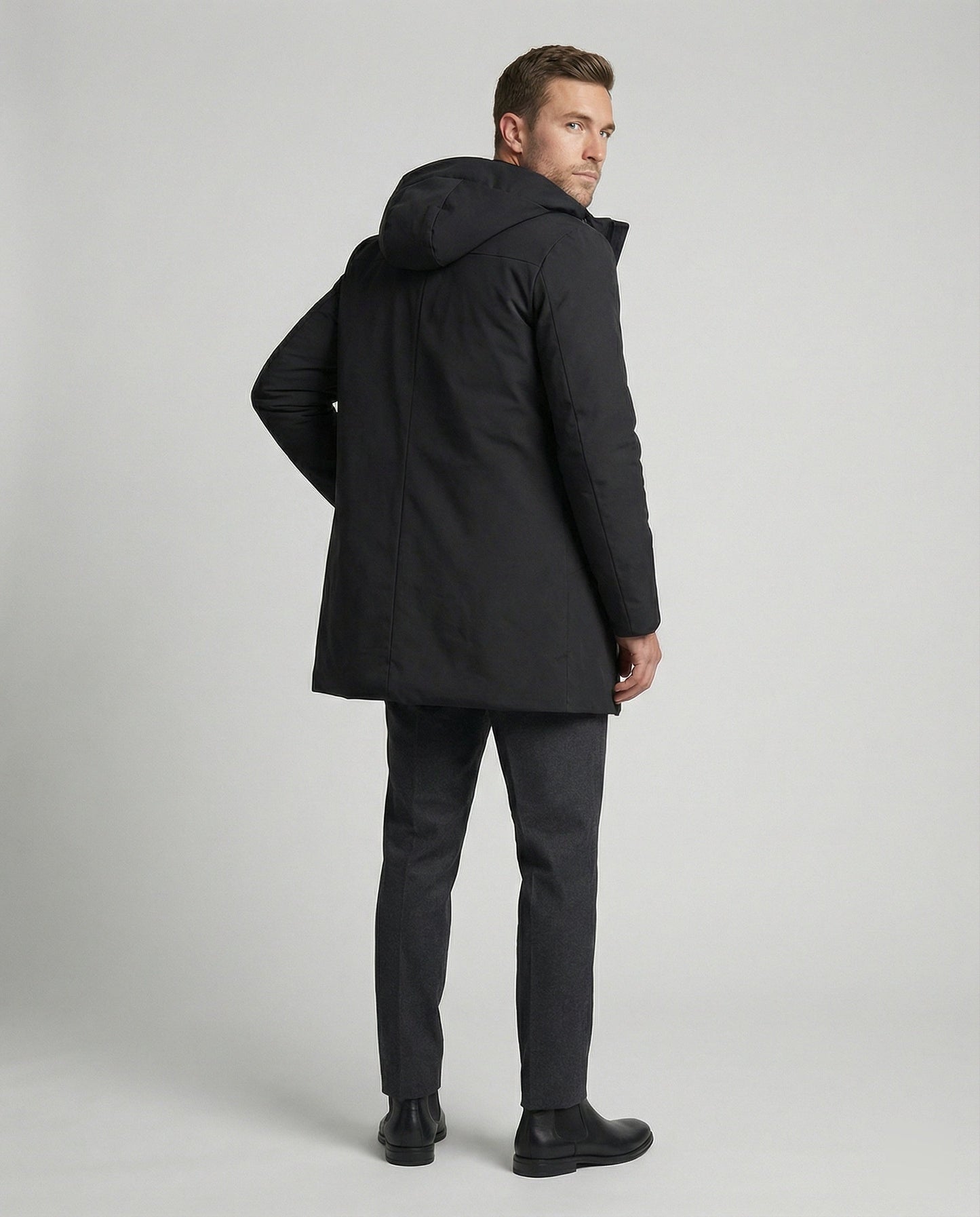 Parka Invernale Uomo Impermeabile e Confortevole