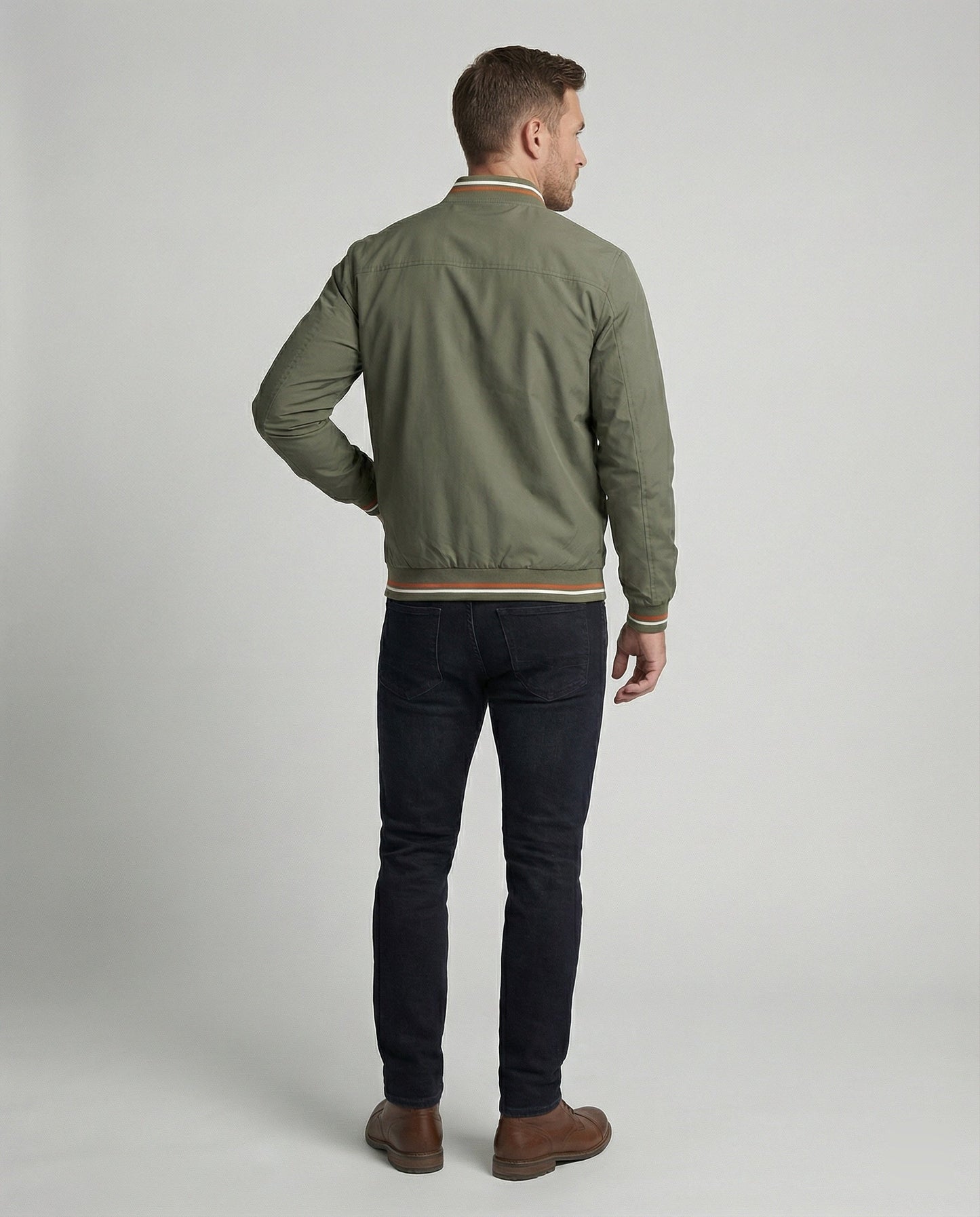 Bomber Uomo Slim Fit Design Slim