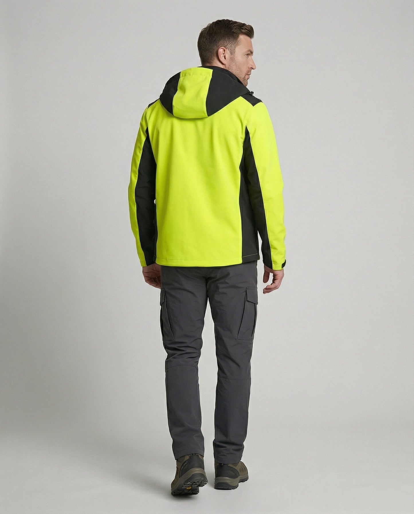 Giacca Outdoor Uomo Impermeabile Riflettente