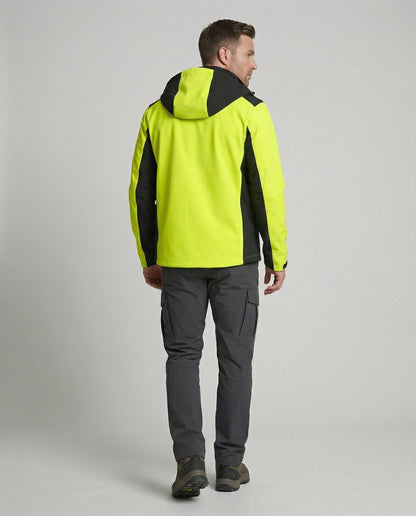 Giacca Outdoor Uomo Impermeabile Riflettente