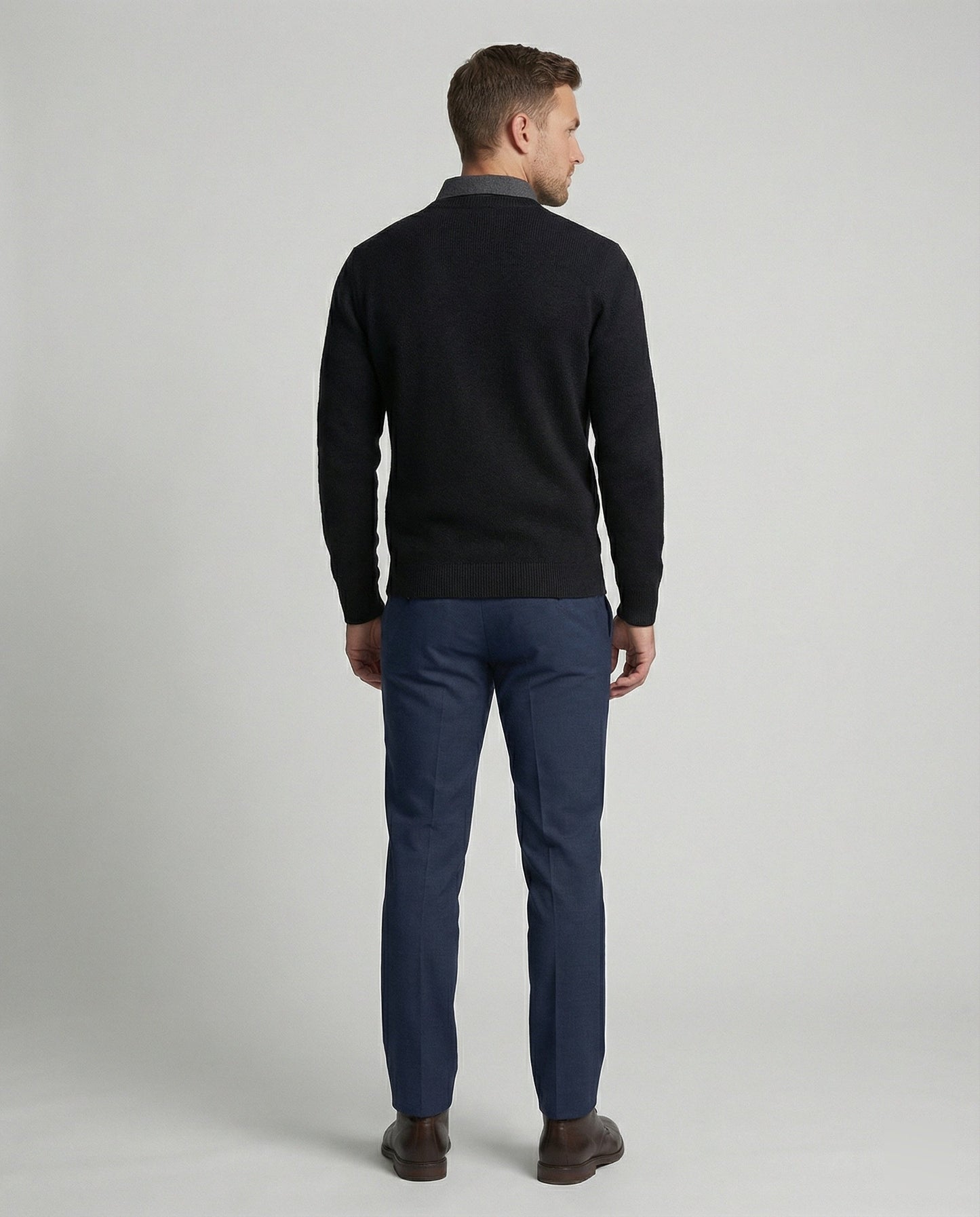 Maglione Uomo in Maglia Sottile Classico