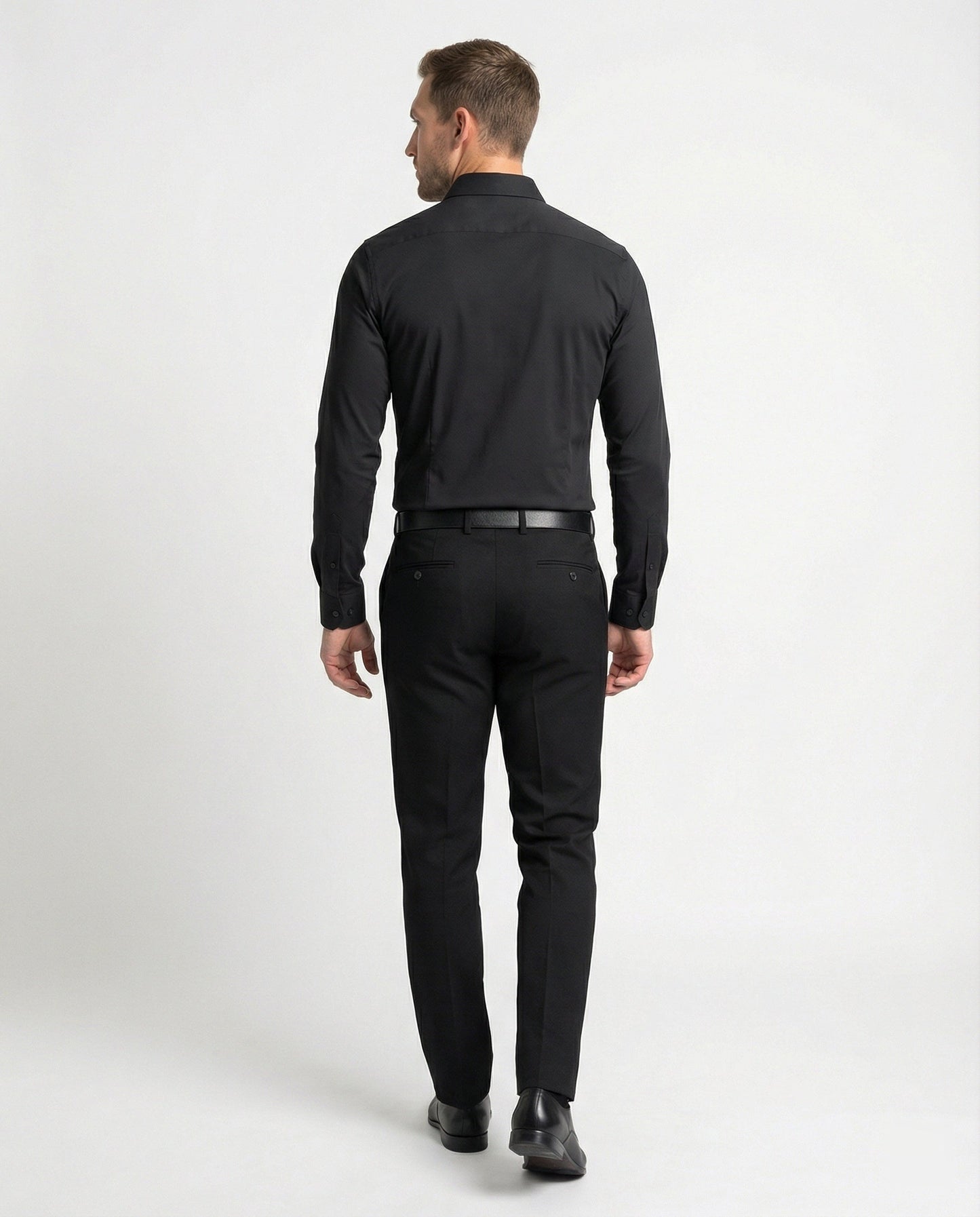 Camicia Business Uomo in Tessuto Stretch Slim Fit