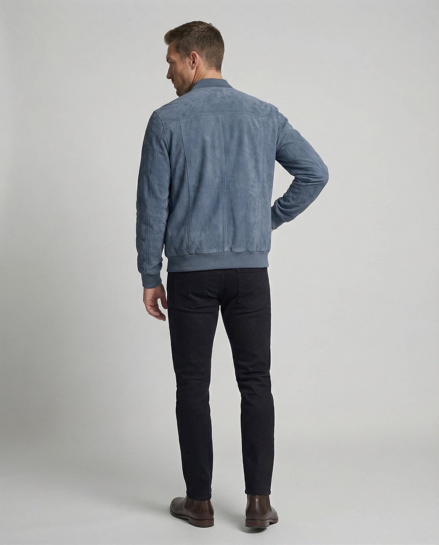 Bomber Uomo Slim Vestibilità Casual