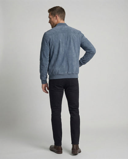 Bomber Uomo Slim Vestibilità Casual