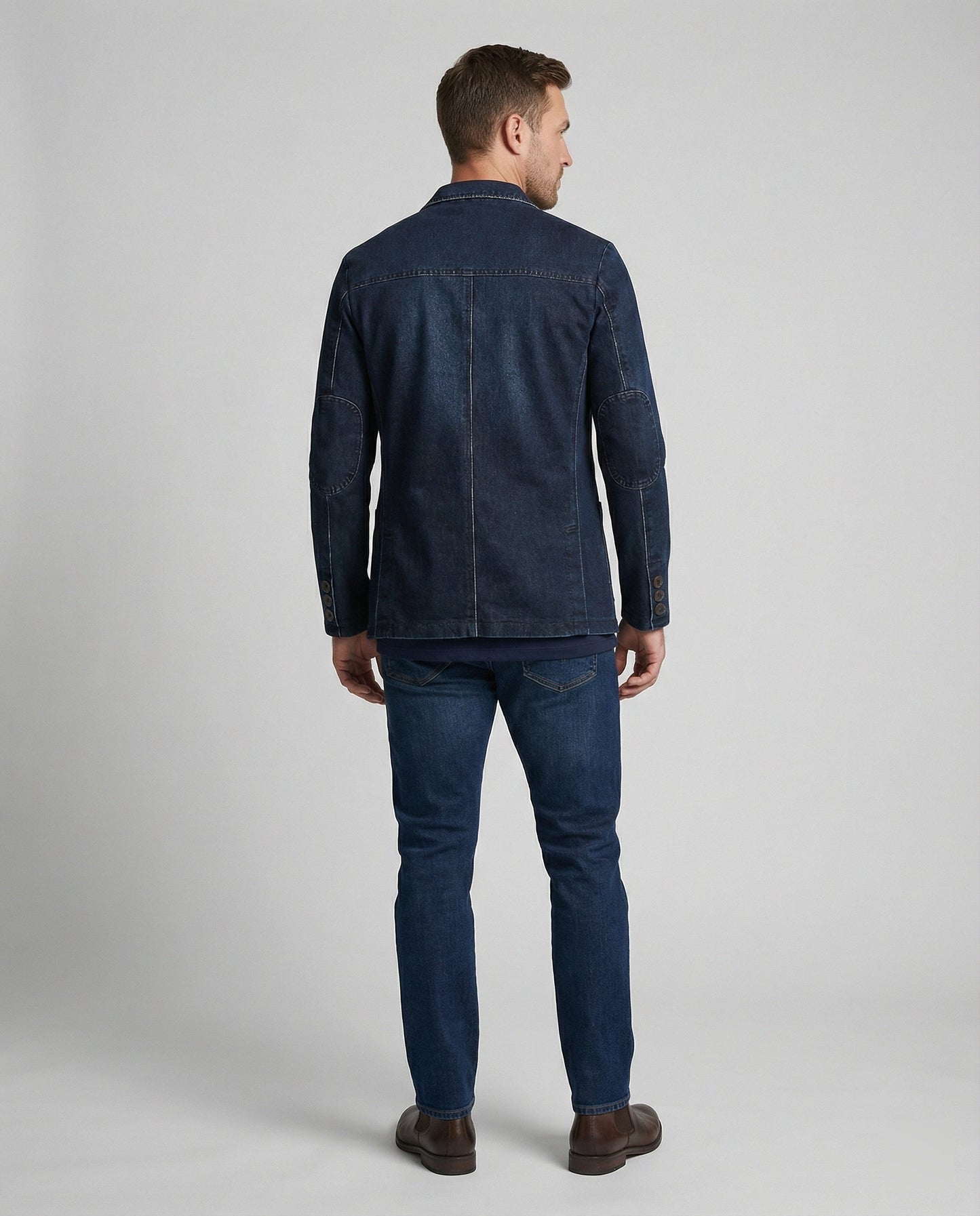 Blazer Uomo Sfoderato Taglio Classico