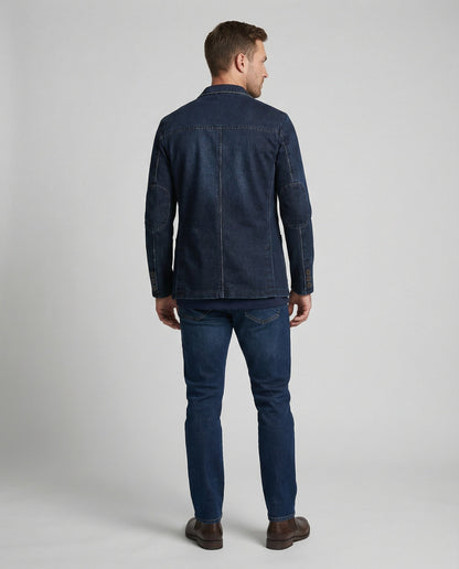 Blazer Uomo Sfoderato Taglio Classico